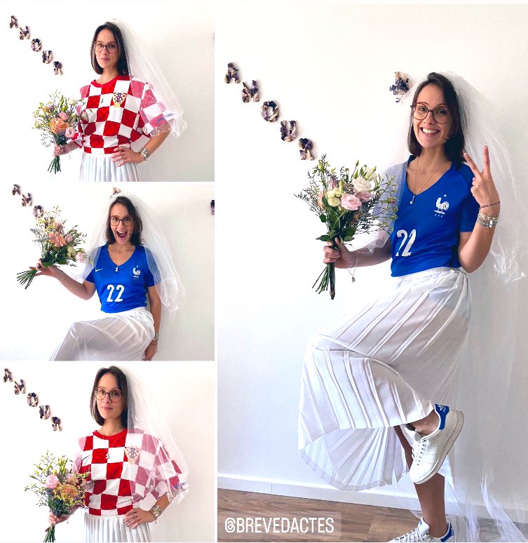 Cette semaine, on vous explique comment déterminer le régime matrimonial de deux époux mariés à l'étranger 👰🏻‍♀️💍🤵🏼

Épisode 12 disponible sur toutes les plateformes! Bonne écoute 🎧

Le petit lien 🔗 : podcast.ausha.co/breve-d-actes/… 

Une mariée en 👟+ 1 clin d’œil à la finale ⚽️ de 2018