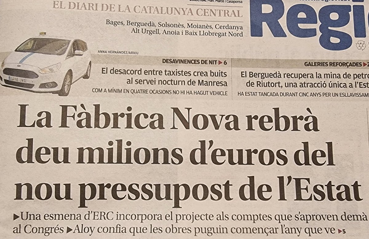 Amb un parell més de portades així, ja ho tindrem ben encarrilat👏