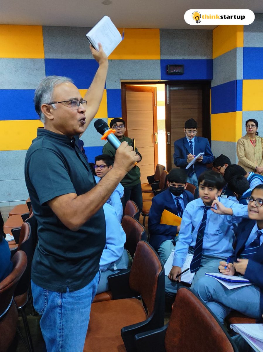 ThinkStartup1's tweet photo. ThinkStartup in collaboration with @ItlSchool  conducted a super-powered 𝟭 𝗗𝗮𝘆 𝗘𝗻𝘁𝗿𝗲𝗽𝗿𝗲𝗻𝗲𝘂𝗿𝘀𝗵𝗶𝗽 𝗕𝗼𝗼𝘁𝗰𝗮𝗺𝗽 for really young school students. @Shivesh45192159 @SudhaArcharya14 @rawalankur 
#ThinkStudent #Startup #Entrepreneurship #ITLPublicschool https://t.co/d8znjbFXmK