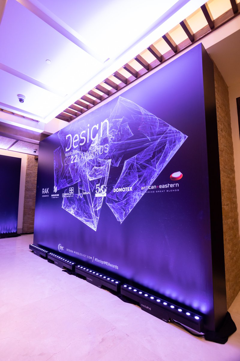 DesignMidEast's tweet photo. #Video: Check out the video highlights from one of the most anticipated and memorable events of the year, the Design Middle East Awards 2022. We are grateful to each of you for your unwavering loyalty and love.
https://t.co/xRnKj3C8LL
#designmeawards https://t.co/TzDGdKDmPM
