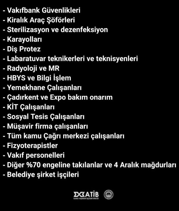 Enayisazanoglu's tweet photo. Hak ettiğimiz değeri görmek istiyoruz ; Taşeron sömürülen emektir!
Herkes insanca yaşamayı,çalıştırılmayı hak eder!Taşeronlara hak ettikleri kadroları verin
#TaşerondaRantVar @csgbakanligi @vedatbilgn @VakifBank @turkiskonf @hakiskonf @iyiparti @Akparti @herkesicinCHP @tcbestepe https://t.co/1Scmesm5UQ