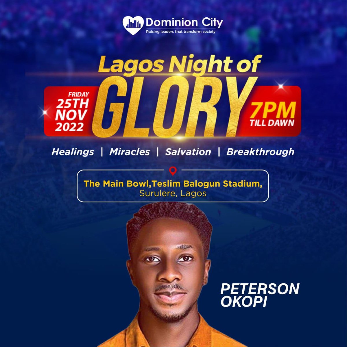 pstdavidogbueli's tweet image. #nightofglory