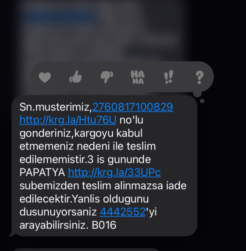 BehicYaman's tweet photo. @ArasKargoDESTEK @araskargo bu da yeni saçmalığınız mı? Kargoyu getirmeyip kabul etmeme nedeni ile iade edilecektir denmesi olayın zirvesi artik. https://t.co/aFDLd5sFj1
