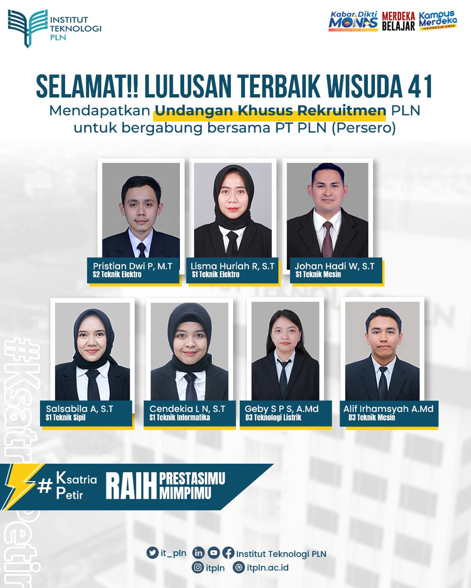 Institut Teknologi PLN tweet media