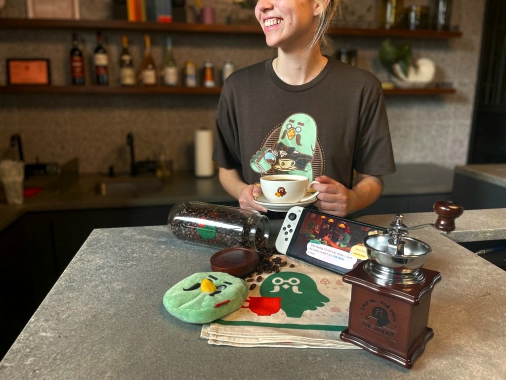acvillage_fr's tweet photo. De nouveaux produits à l'effigie de Robusto sont en vente au Nintendo Store de New York ☕ https://t.co/Rw6uGOLaQs