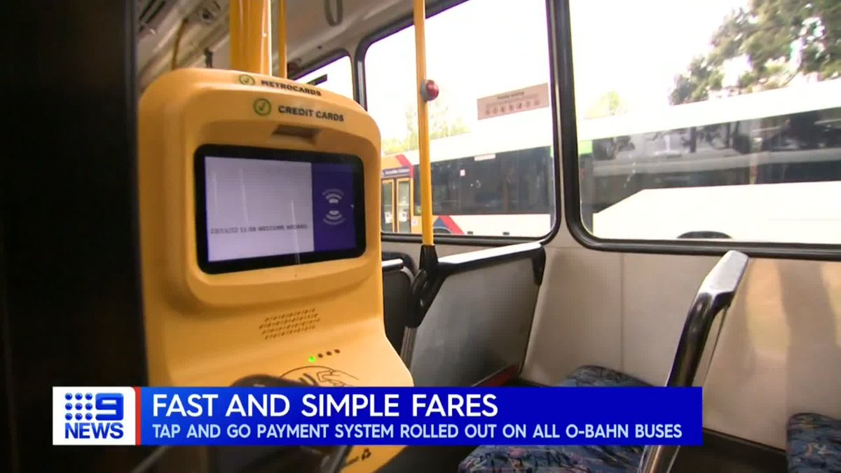 9News Adelaide on Twitter "Tapandgo ticketing is set up across the