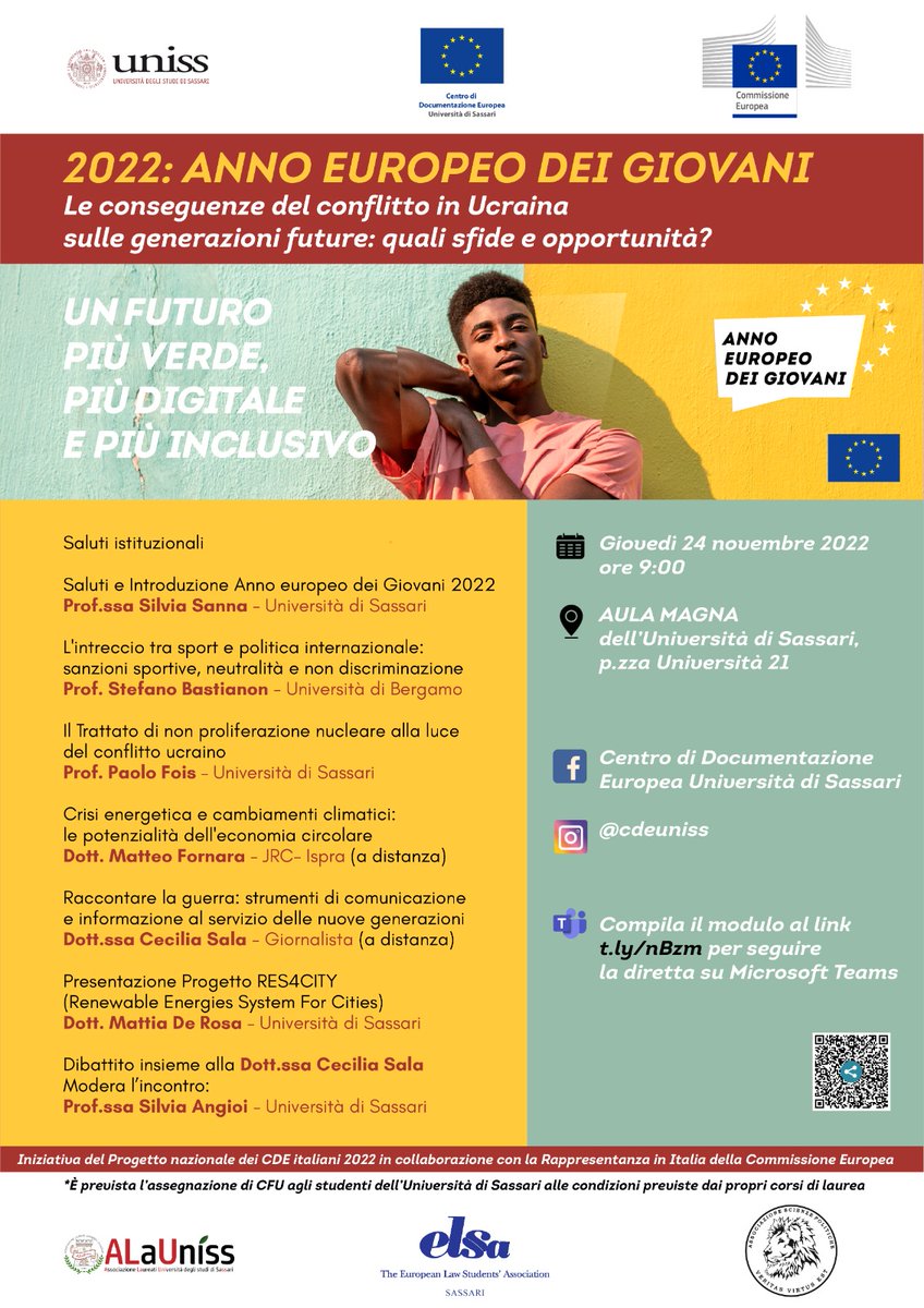 2022:Anno europeo dei giovani youth.europa.eu/year-of-youth_…