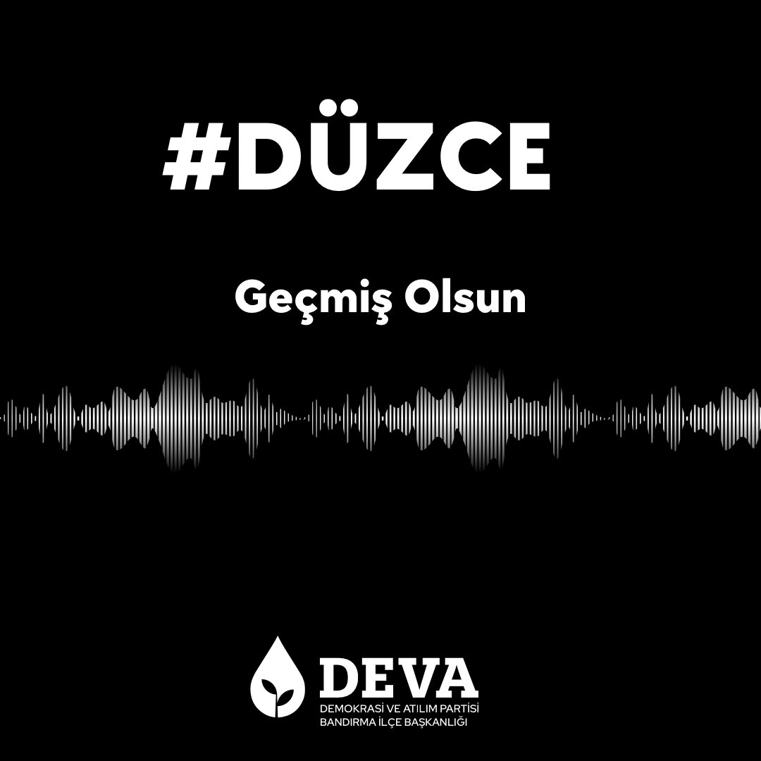 bandirmadeva's tweet photo. Düzce’nin Gölyaka ilçesinde meydana gelen depremin can ve mal kaybına sebep olmamasını diliyor, depremden etkilenen vatandaşlarımıza geçmiş olsun dileklerimizi iletiyoruz. https://t.co/ybwn2EkPgC