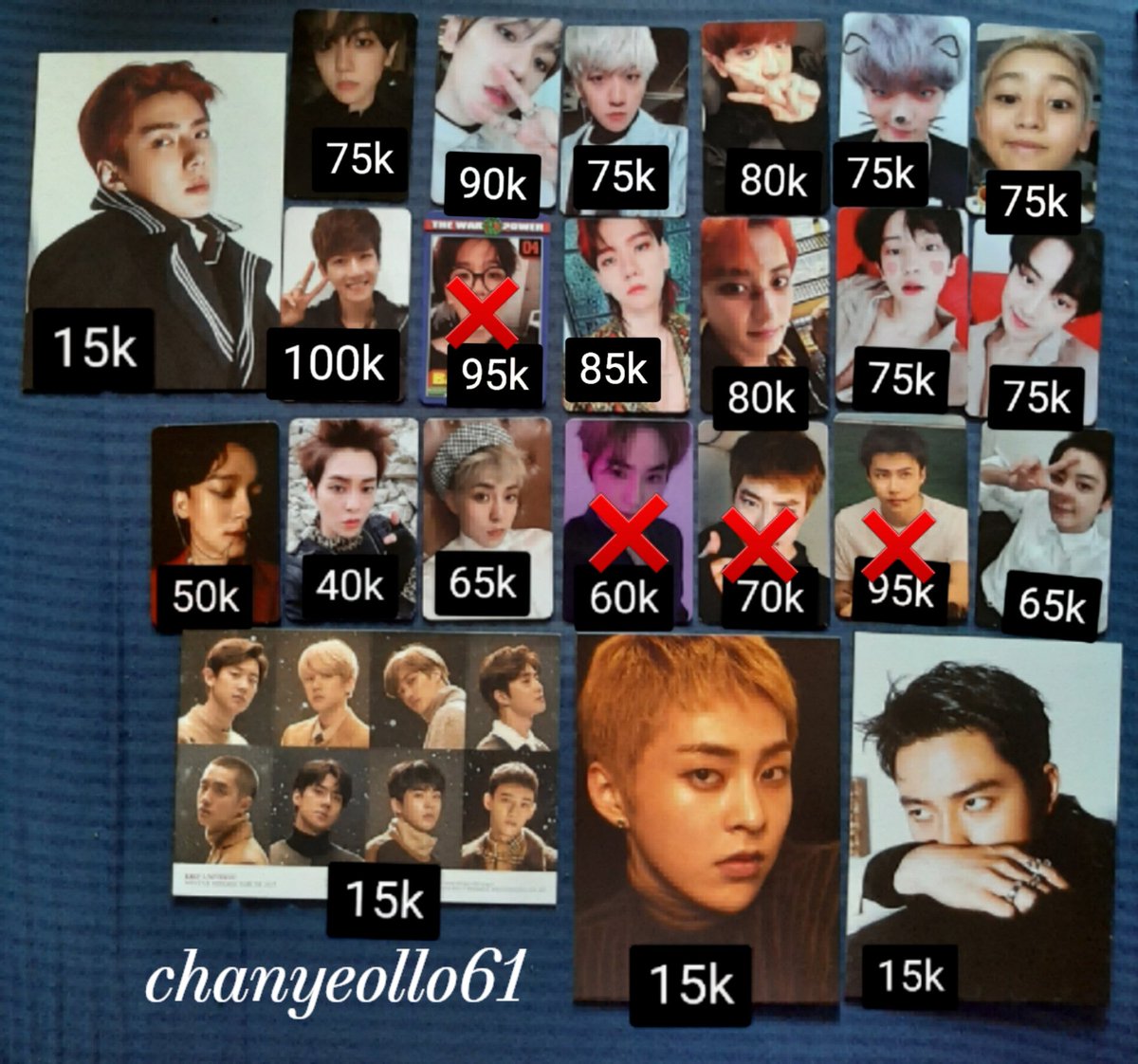 chanyeollo61's tweet photo. Help RT🙏♡
WTS PC PCY BBH OSH XIU SUHO CHEN
Bisa shopee
Dom Tangerang
Minat DM
#exo #exol #photocard #exopc #chanbaek #Chanbaekiest #pcy #bbh #sehun #Wts #wtsexopc #RetweeetPlease #exoljajan #kpop #wts #wtspcexo #exolselcaday #exophotocard #erinajajan #suhoexo #chenexo #xiumin https://t.co/Pdh5Ui3zJO