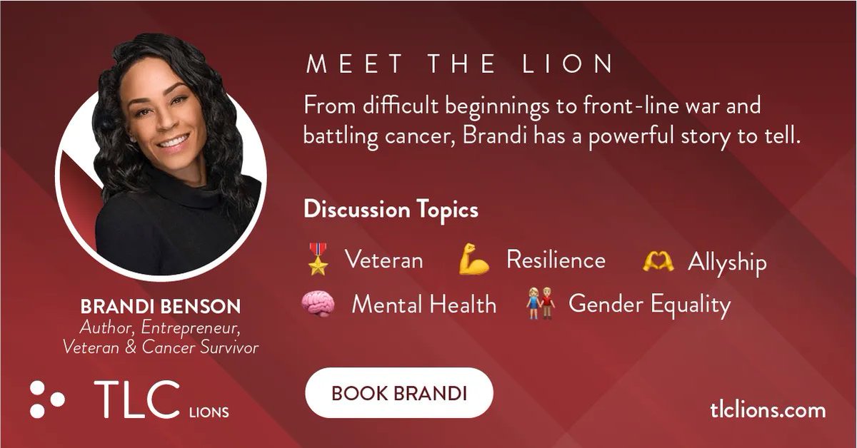 #HearTheRoar

Meet Brandi Benson.

We are proud to partner with Brandi to deliver transformative and inspirational stories to our audiences. Interested in working with us? Learn more here: buff.ly/3OnOuMI