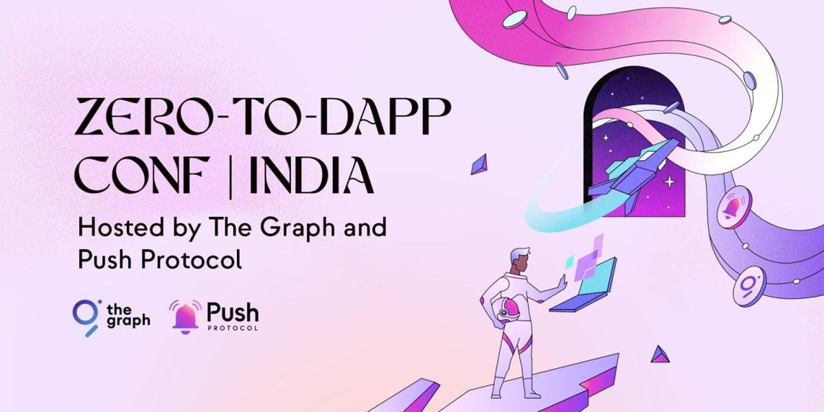impranavm_'s tweet image. gm India fam! 🌞
@graphprotocol along with @pushprotocol is organizing a one-day in-person Dapp development BootCamp
Link to Register - lu.ma/zerotodappconf
Details in 🧵⬇️