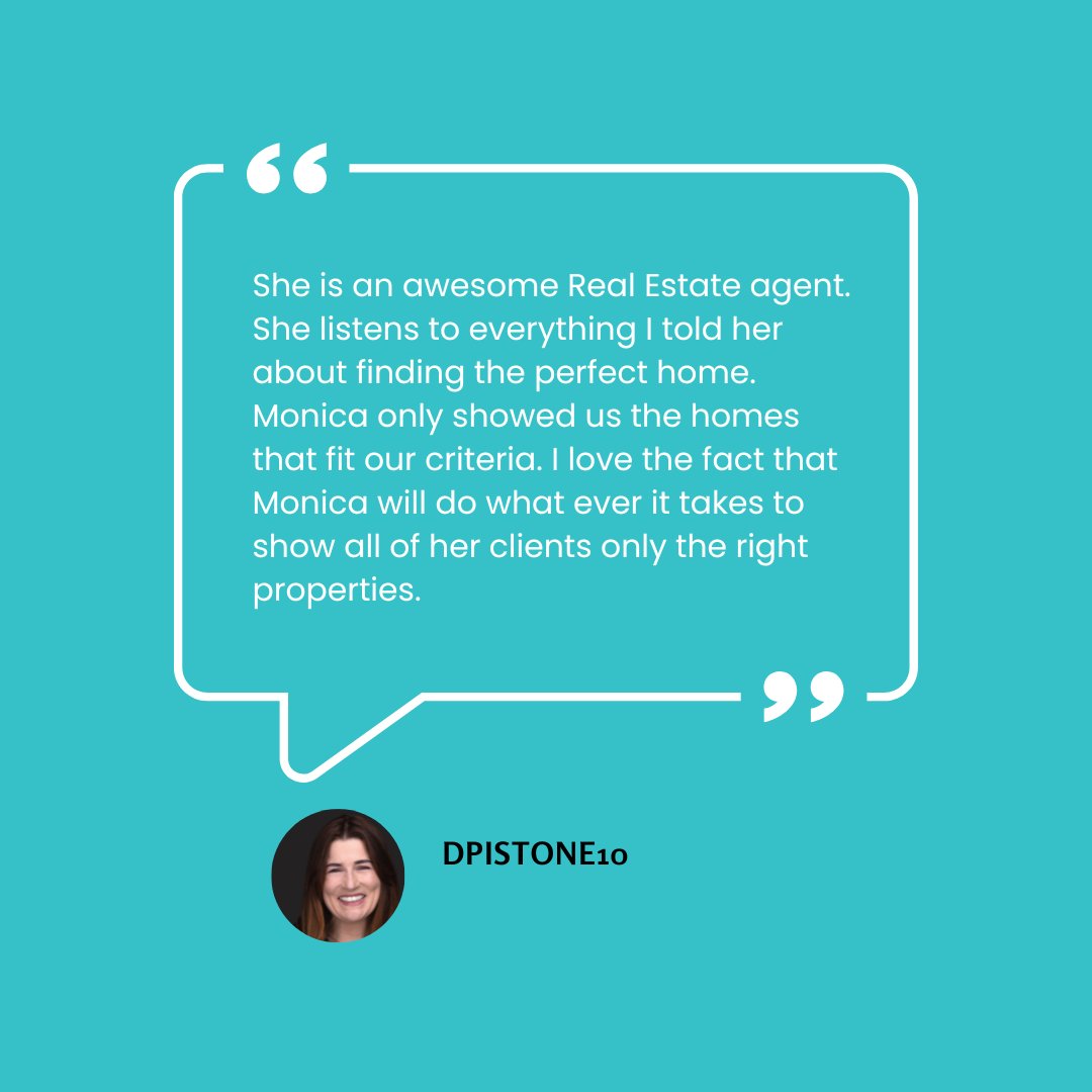 monicabazan's tweet photo. By taking the time to really hear what my clients are saying, I'm able to provide them with the best possible service and find them the perfect property solution. 😊 https://t.co/CX8ozAgB9K