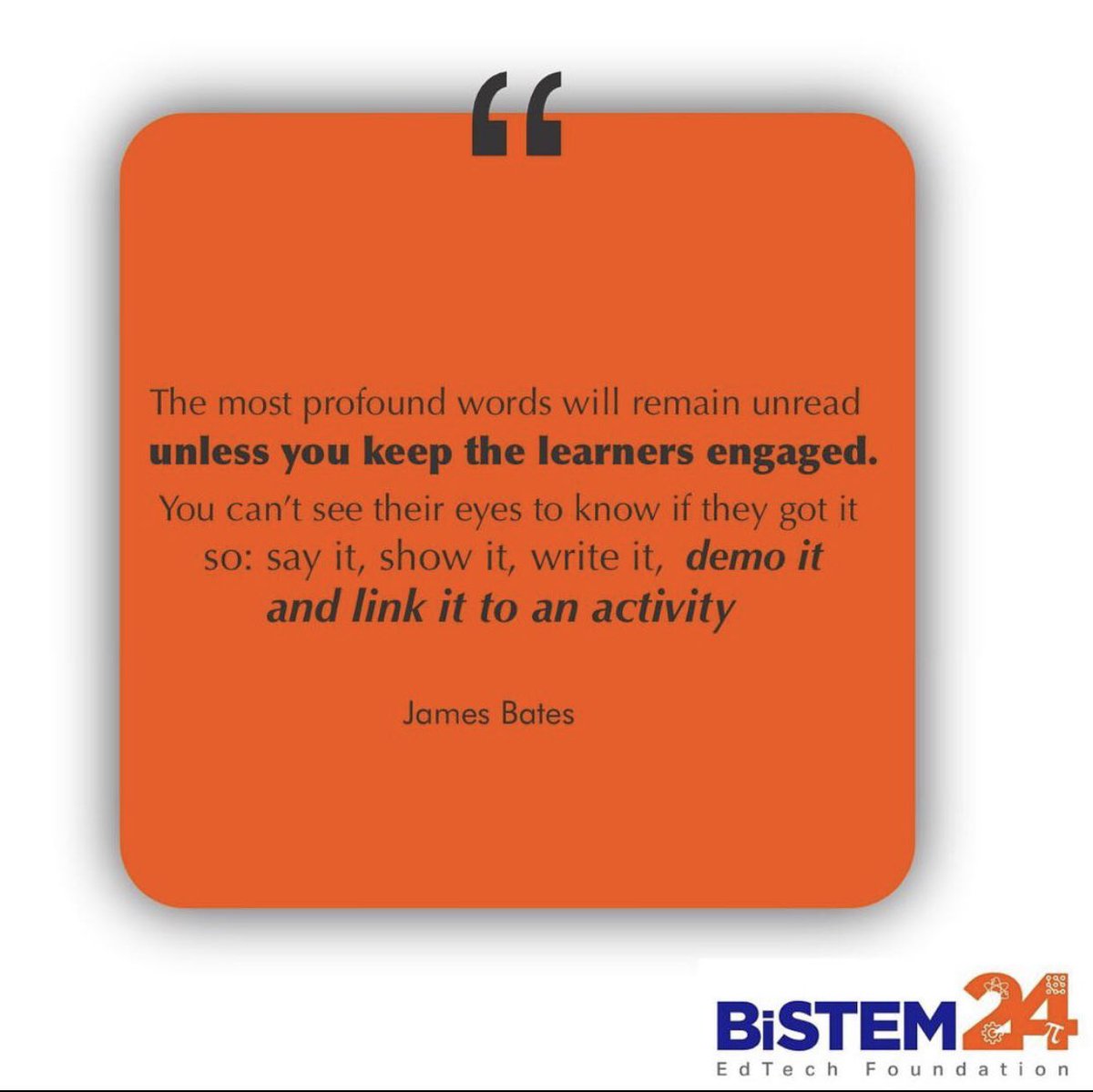 bistem24's tweet photo. Interactive engagement via the use of #edtech : #simulations #VR #AR is a key to enhancing learning experiences and knowledge retention.
#bistem24org https://t.co/0GBkIOA2Rz