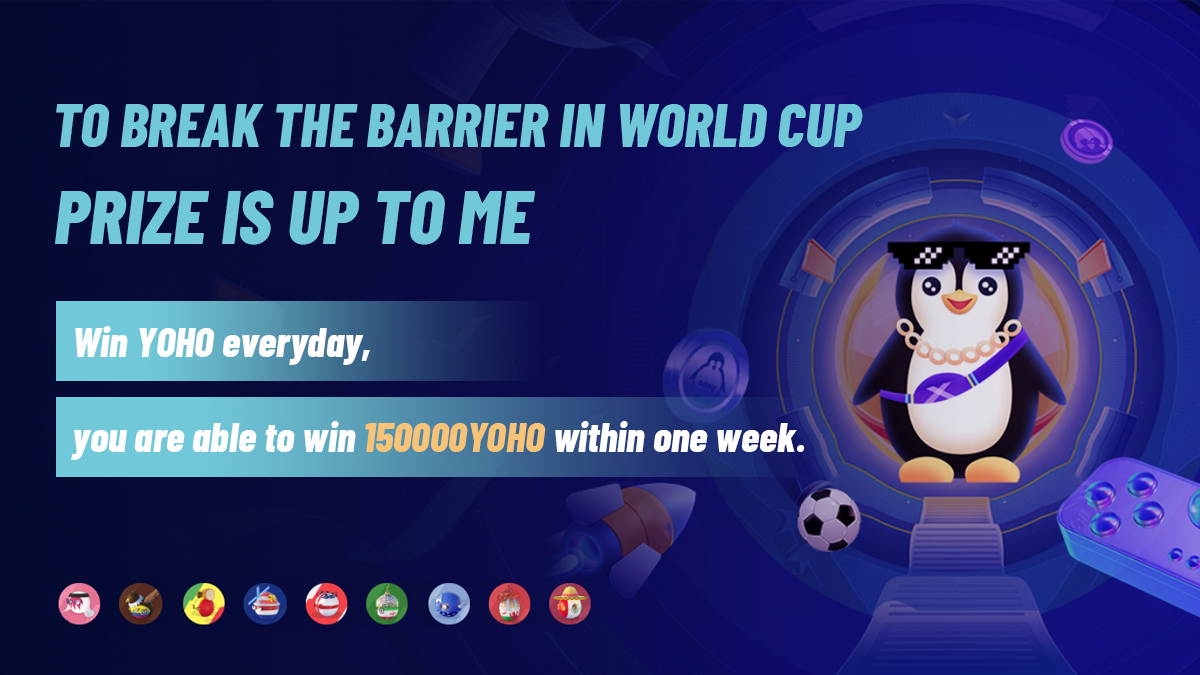 ⚽️🎰To Break the Barrier in World Cup，I am here for you🤩#YOHO #WorldcupQatar2022