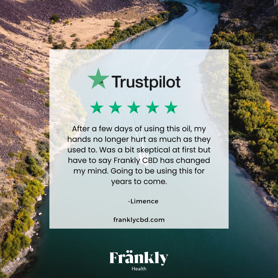 FranklyHealth's tweet photo. Our organic CBD oil has many health benefits and we've added one more. You can now get it for a discounted price of £9.99 at https://t.co/pGTw3IiUkM

#CBDoil #franklyhealth #behappy #bewell #cannabiscommunity #cbdwellness #cbdheals https://t.co/Caky5hDG3i
