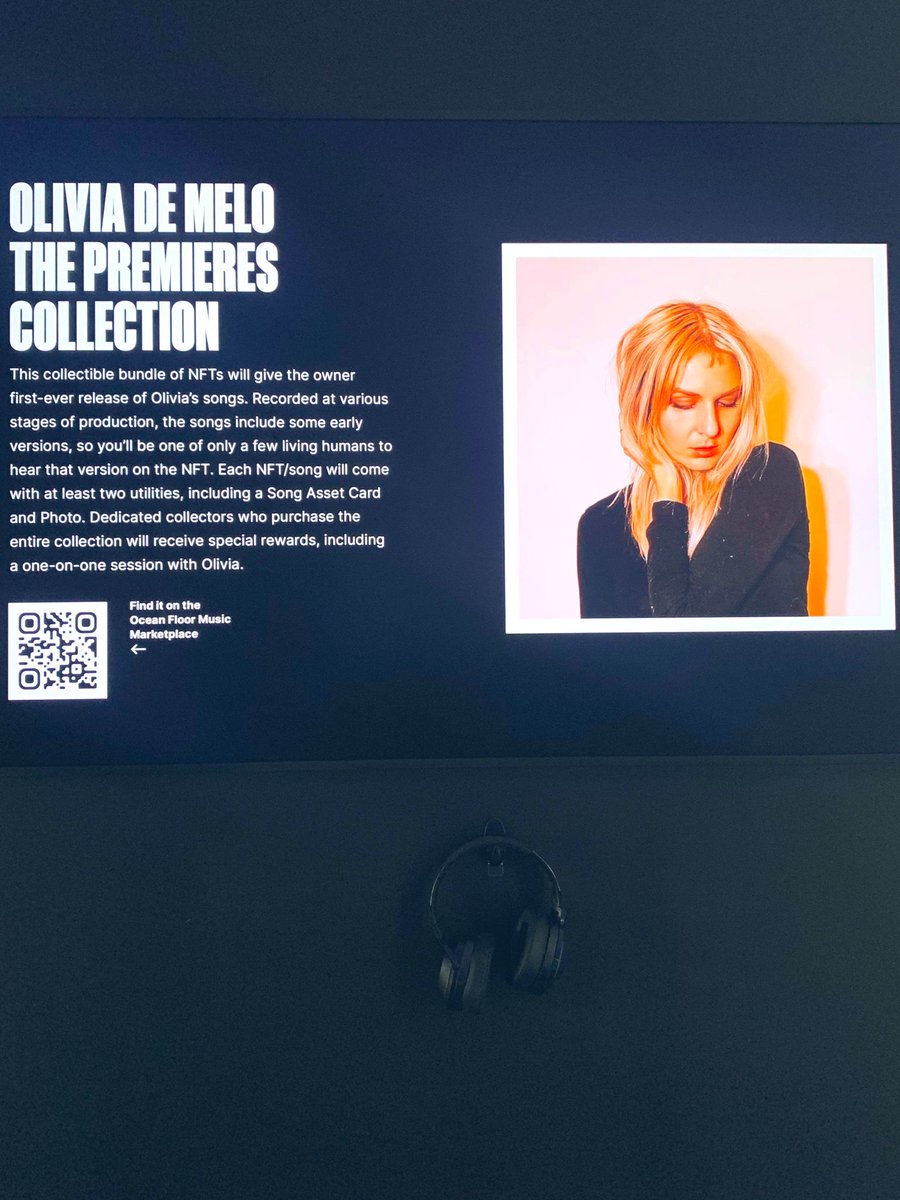 Olivia De Melo (@oliviademelo_) on Twitter photo My first NFTs, ever, launched & selling starting yesterday. Stoked I jumped on the wagon. Still donāt really know what Iām doing here but Helloooo web3 World.
#musicNFT <a href="/oceanfloormusic/">Ocean Floor Music</a> My first NFTs, ever, launched & selling starting yesterday. Stoked I jumped on the wagon. Still donāt really know what Iām doing here but Helloooo web3 World.
#musicNFT <a href="/oceanfloormusic/">Ocean Floor Music</a>