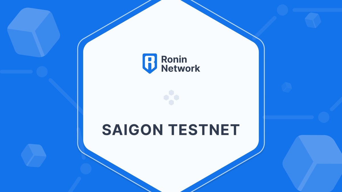 Saigon, an open testnet for Ronin, is live!

• Developers can now easily test and deploy smart contracts on Saigon.
• We’re testing Ronin’s upgrade to Delegated Proof of Stake (DPOS).
• We’ve open-sourced 3 crucial codebases.

📜| roninblockchain.substack.com/p/saigon