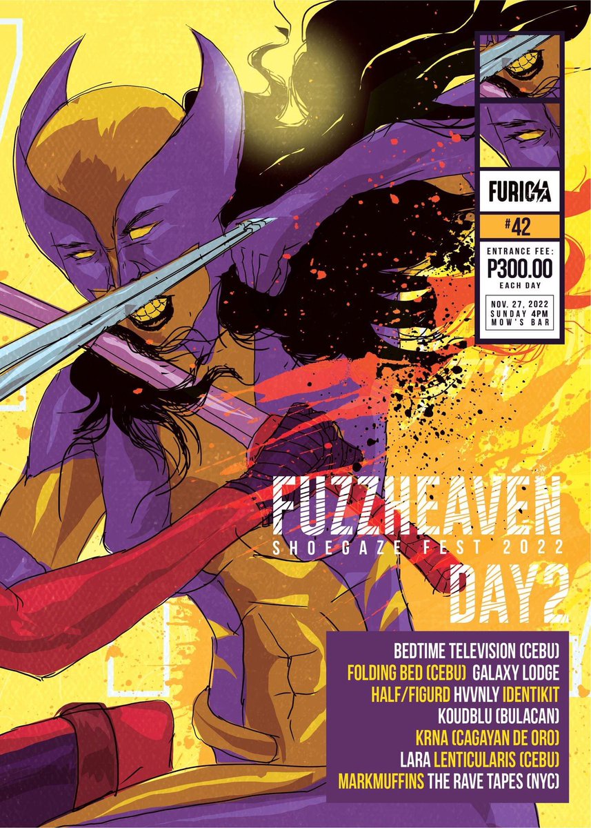 manila this weekend! we’ll be playing 7pm @ Arcovia, Pasig and 7:30pm at Fuzzheaven day 2. seeeee youuuuu