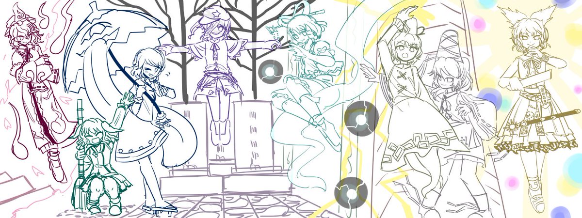 放置イラストシリーズ 