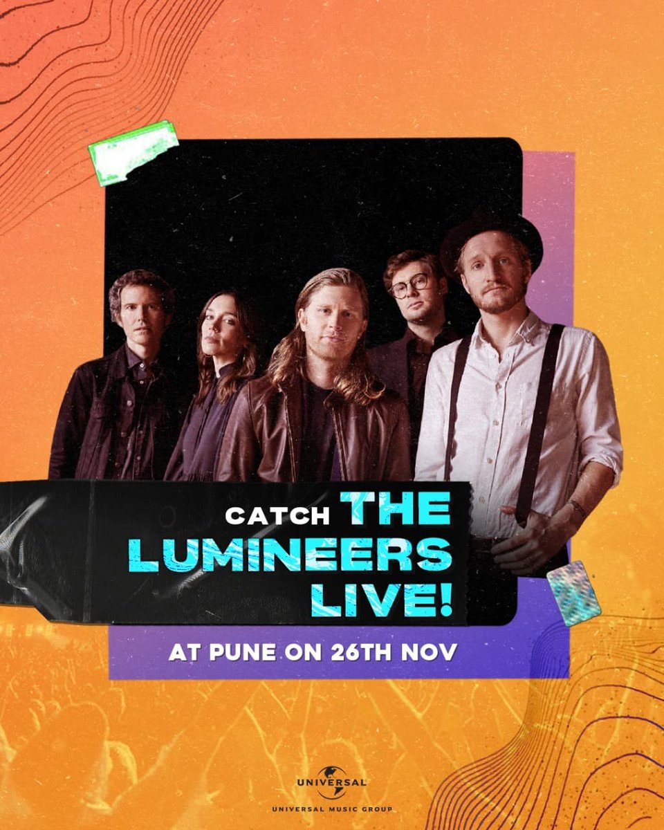 UMusicIndia's tweet photo. Ho hey, @thelumineers are coming to town! 😍
#UniversalMusicIndia #TheLumineers #TheLumineersConcert #NH7Weekender #NH7WeekenderPune #ConcertLife #LivePerformance #MusicFest #MusicCommunity #MusicTherapy https://t.co/Gs66huBwIR