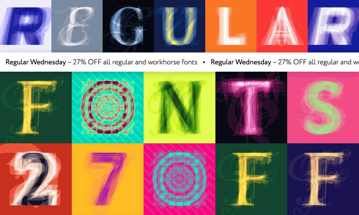 Rentafont's tweet photo. 🌔 Today is a Regular Wednesday!
Buy all Regular Workhorses and Super Families on Rentafont with 27% discount!
850 Regular Fonts: https://t.co/vj5c5mOyBX
#RegularWednesday #blackfriday2022 #BlackFriday #webfonts #typography #design #cyrillic #rentafont https://t.co/OYBdNIyKXh