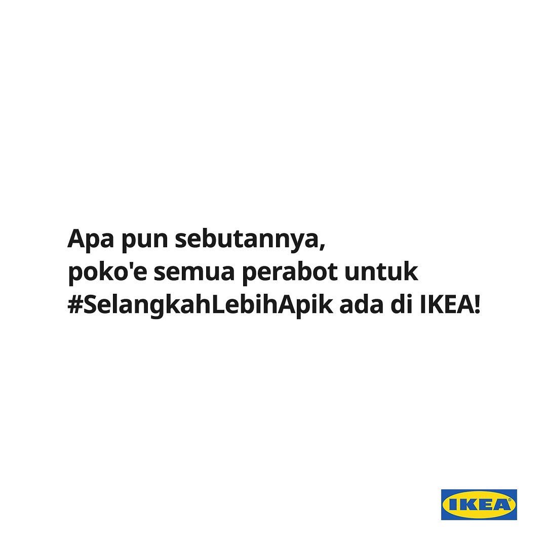 IKEA Indonesia tweet media
