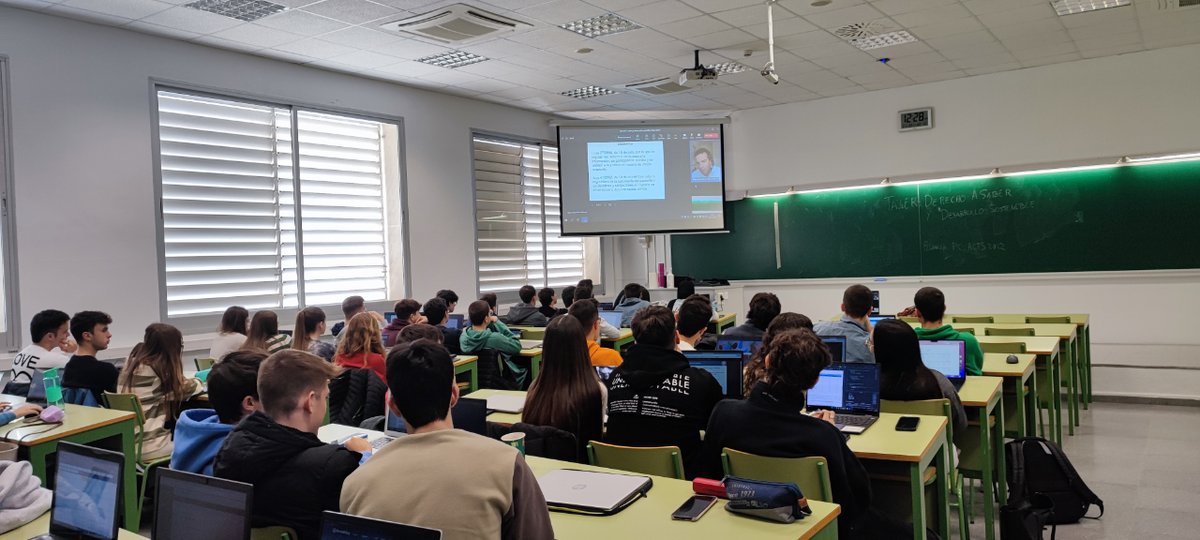 culturaupv's tweet photo. #AGENDA2030
Talleres: DERECHO A SABER Y DESARROLLO SOSTENIBLE

📅 Jueves 24 de noviembre a las 8.00 h en el Aula 1E 2-2 ETSInf
Ponente: Juan Carlos García Melian

📅 Lunes 28 de noviembre a las 18.00 h en el Módulo 1 FADE
Ponente: Jose Ignacio Pastor Pérez https://t.co/YPLvYuDgbr