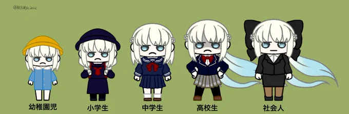 大学生モルガン衣装が思いつかなかった#fgo 