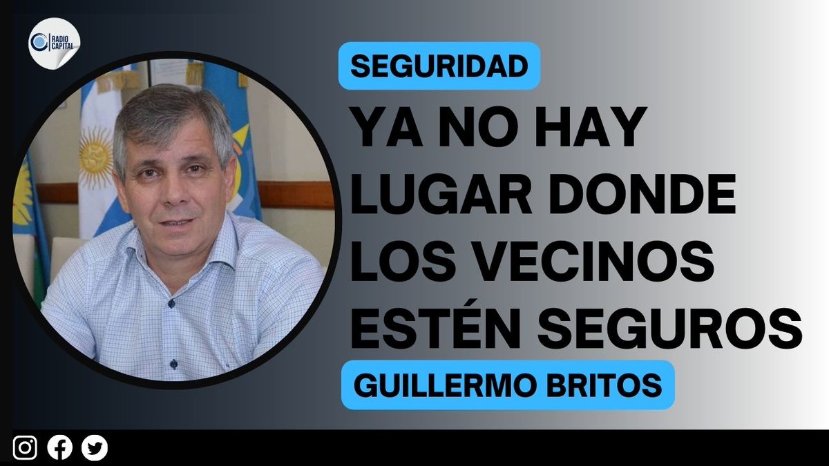 Ya está disponible la entrevista a <a href="/BritosGuillermo/">Guillermo Britos</a> en #TDT

Temas centrales:
✅ Ciclo de charlas: "Es posible vivir seguros"
✅ Políticas vecinalistas

Aquí el link: youtu.be/FjRqSoqy7kI
#LaPlata