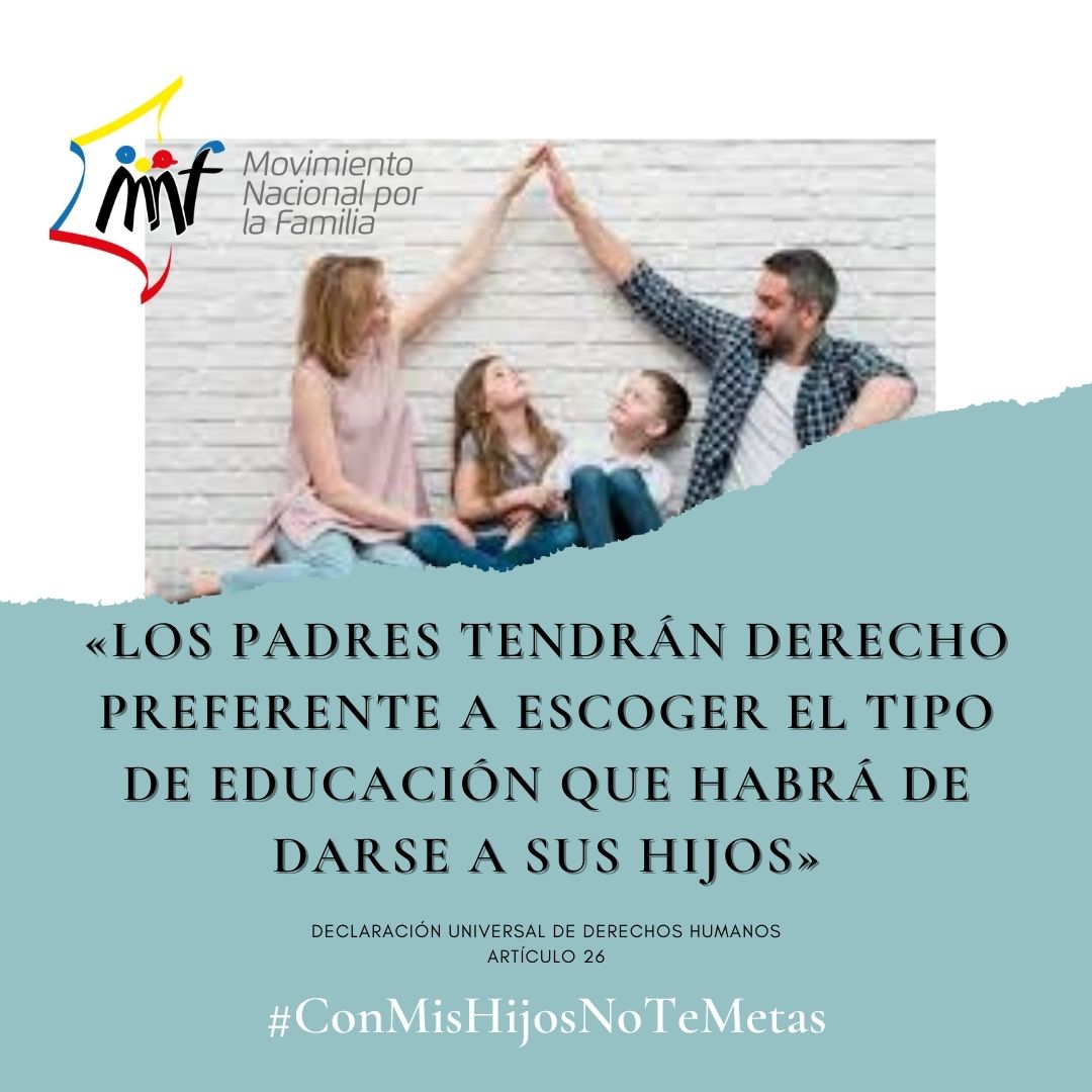 MNFamilia's tweet photo. #ConMisHijosNoTeMetas

Esta es una batalla por la defensa de la verdad, de los DERECHOS HUMANOS, los cuales son prevalentes cuando se trata de nuestros niños.
¡NO BAJAREMOS LA VOZ!

HOY tenemos una cita:
LUGAR: Plaza de Bolívar (Bogotá).
HORA: A partir de las 2:00 pm https://t.co/utpYV9Dye6