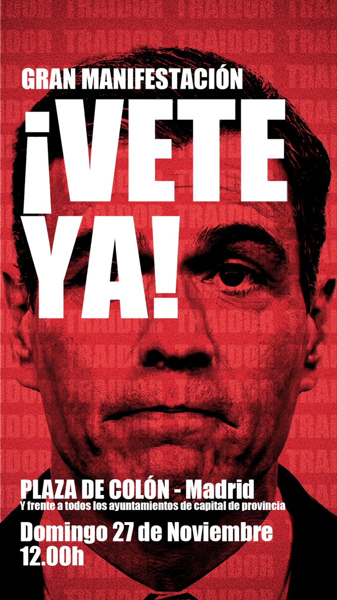 vox_es's tweet photo. Se burlan de los guardias civiles y sus familiares, se burlan de los que han sufrido ataques de ETA y se burlan de todos los españoles.

El Gobierno es cómplice de que los herederos del terrorismo cumplan su hoja de ruta contra España.

¡HAY QUE ECHARLOS! El #27N sal a la calle. https://t.co/RF8pqtEdHX