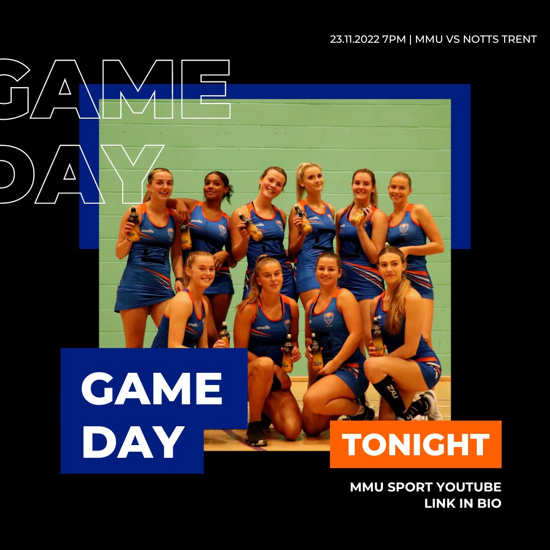 MCRMetMatchday's tweet photo. GAME DAY!!!
Catch MMU 1s teams for Basketball and Netball tonight at 5:30pm and 7pm!
Watch here: https://t.co/eXVJyn3hI6
#MMUvsNTU #MatchDay #BlOrange #BUCSWednesday #BUCSBasketball #BUCSNetball #WinningWednesday https://t.co/1lkYlFeBgp