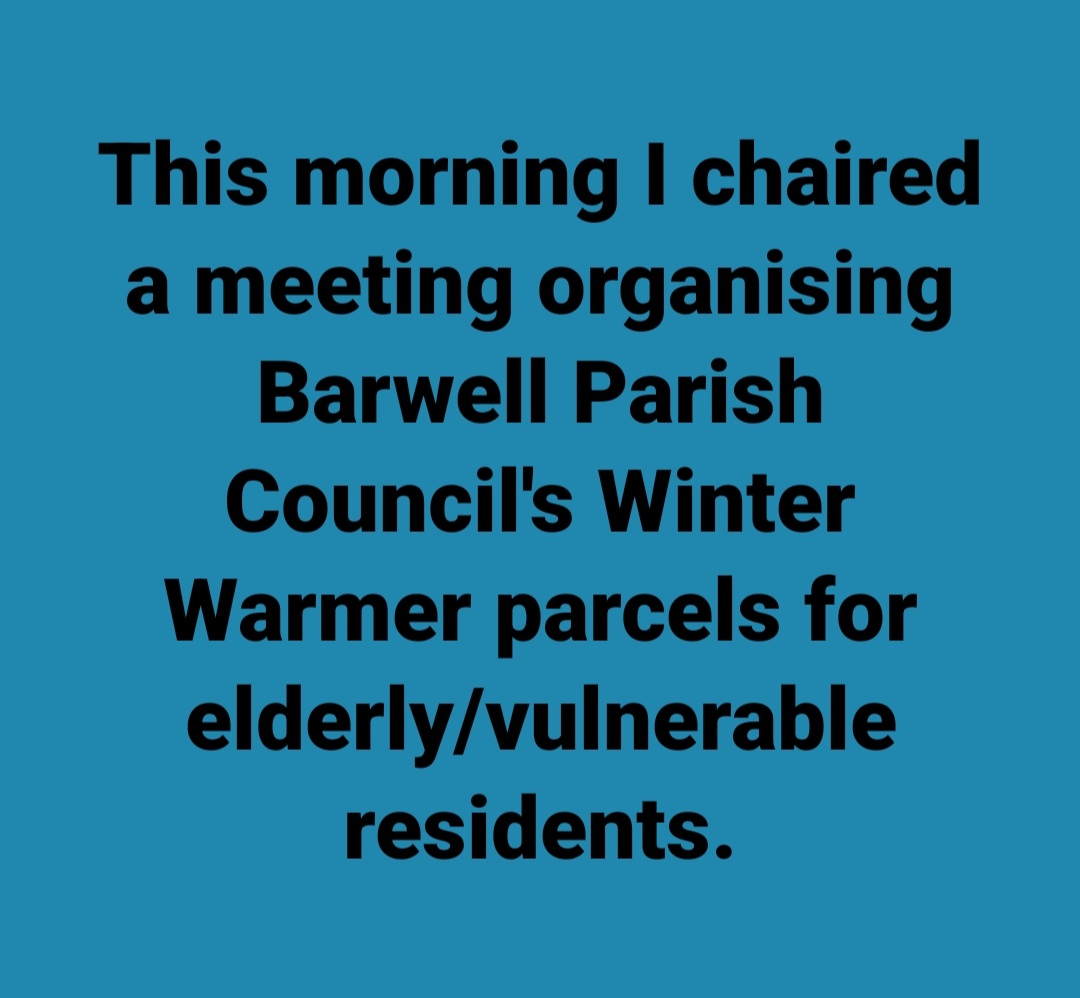 I'm really pleased our Council, once again, is helping those facing tough times this Christmas.
#Barwell
