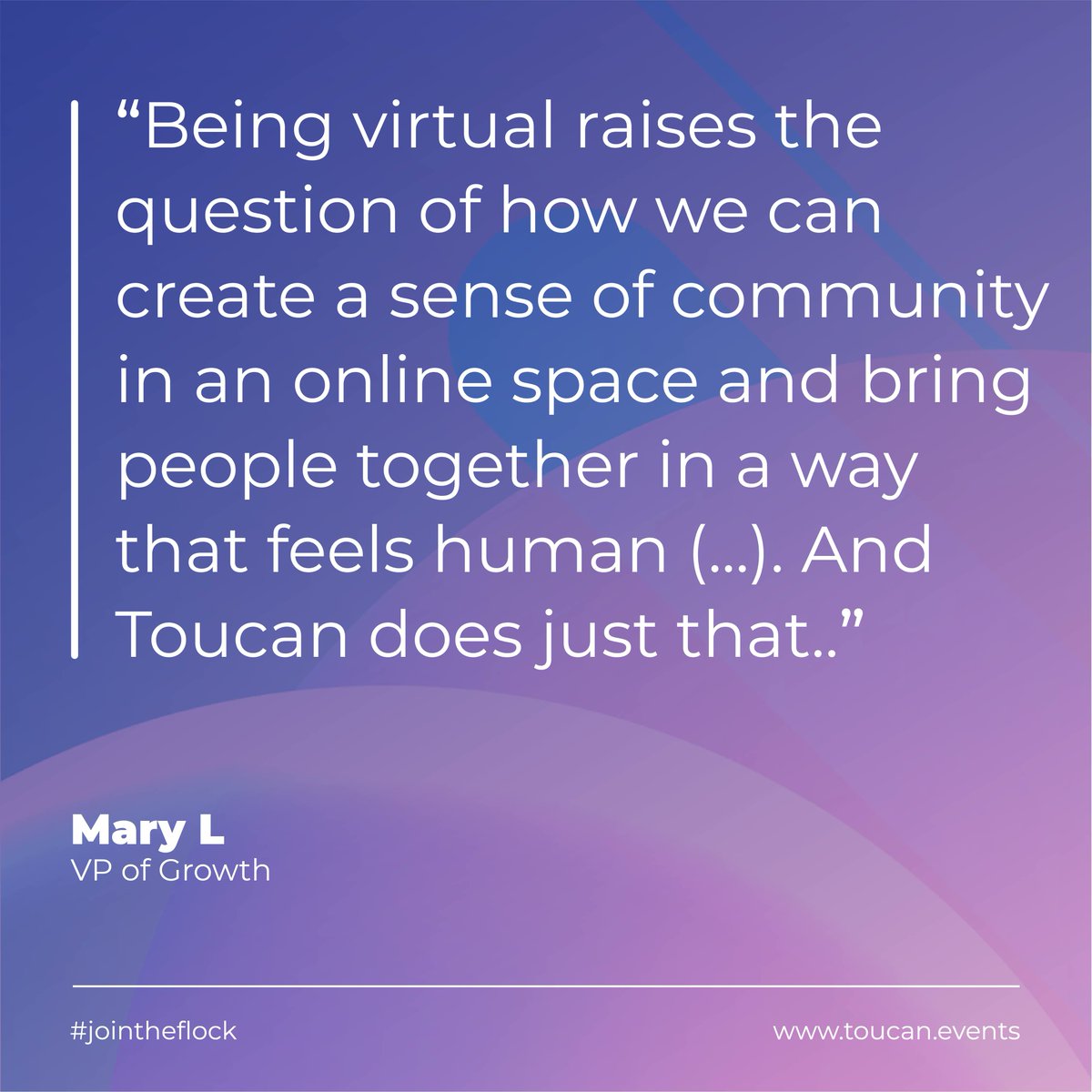 ToucanEvents's tweet photo. Did you know that 93.3% of participants actually, talk on Toucan? Compare that to your last Zoom happy hour...
#VideoMeetings #VideoConferencing #VideoFatigue #ZoomFatigue #virtualevents https://t.co/NFq7ZwI1jw