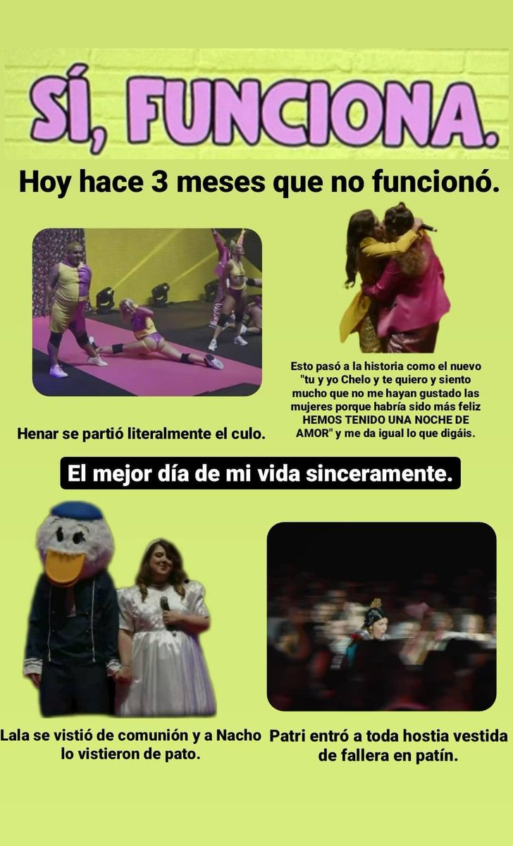 No pienso superarlo, superalo tú.