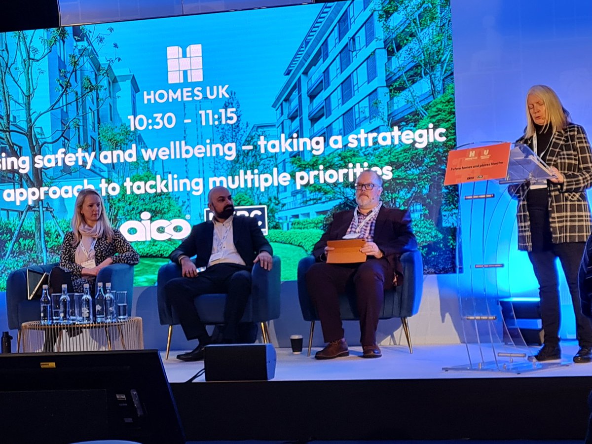 Powerful calls for partnerships between landlords, health providers and residents to improve wellbeing and safety in people's homes #homesuk