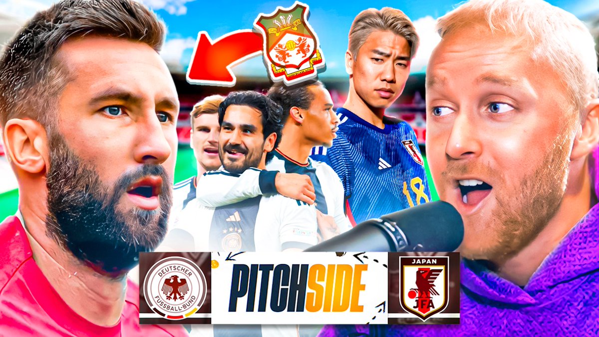 🚨WE ARE LIVE! Ollie Palmer and @Chelsearory join @TheReevHD and @theobaker_ to watch GERMANY vs JAPAN! Join us NOW!👉youtu.be/Hujohy9haH0