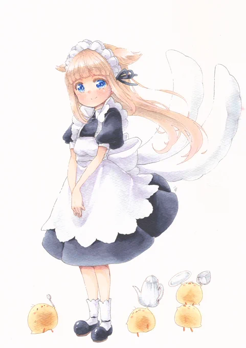 #いいツーサイドアップの日ギリギリツーサイドアップになるはず…! 