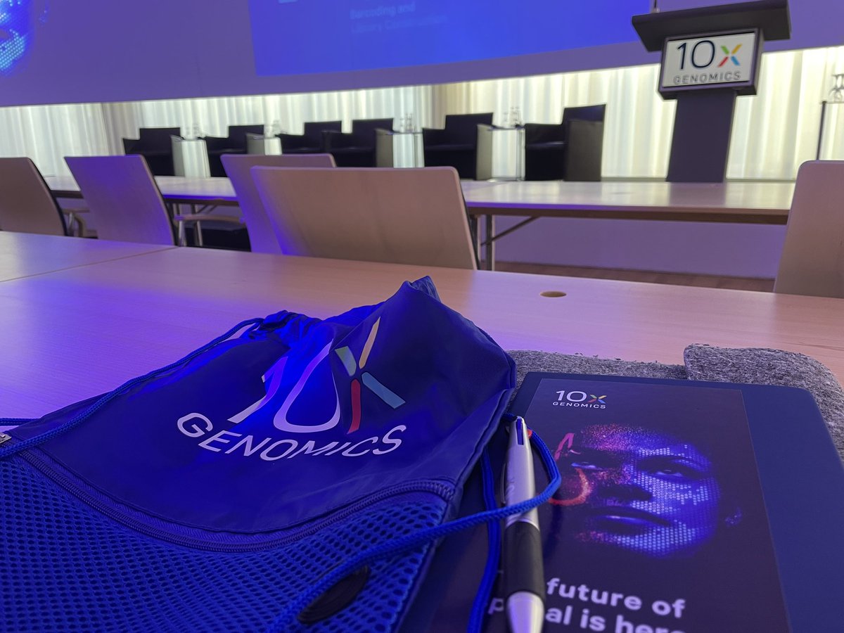 Fernanda_MReza's tweet photo. @10xGenomics amazing symposium and very exciting new tools to come!! https://t.co/3arcIBGXGI
