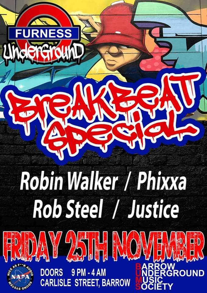 This Friday from 9pm  #Breakbeat Special £5 OTD