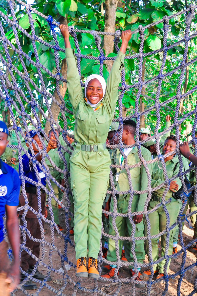 AramideAraola's tweet photo. Man'O War drill ๐
#NYSCdiary #corpermide #osunedecamp https://t.co/rpBZDuzArd