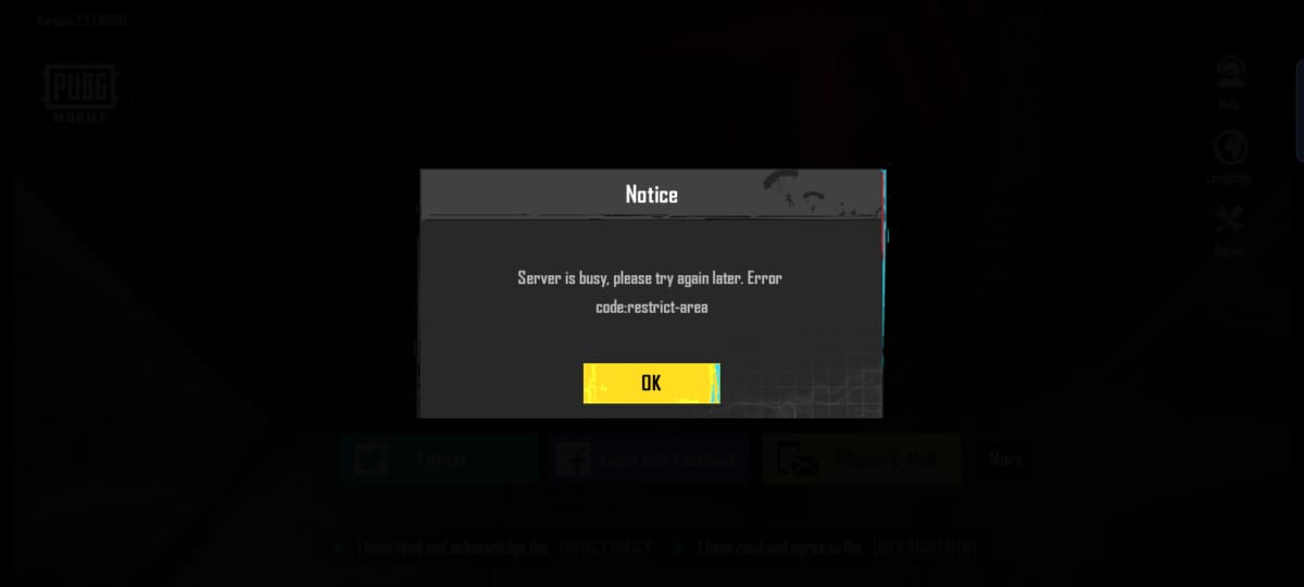 lasertelpk's tweet photo. @PUBG_Support 
Dear PUBG Team,
I am the owner of 103.250.28.0/23 IP working as a tier 3 isp in Pakistan. I am unable to run PUBG on my mentioned IP block and the error is as per below.
You are requested to kindly look into this issue as my services a badly effected due to this https://t.co/85QKRVqtOp