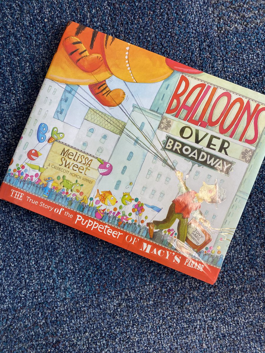 amspence24's tweet photo. Yesterday we read Balloons Over Broadway…the story of the puppeteer that created the first Macys Day Parade balloons.  Then Ss designed and created their own balloons🎈     ❤️💙 #BPositivePatriots #BPatriotProud https://t.co/4om7syNVn1