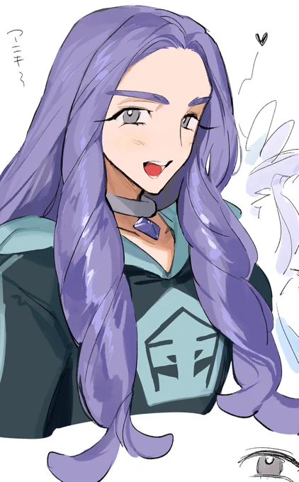 Tumblrにも載せているこのポ絵が気に入っているよ 