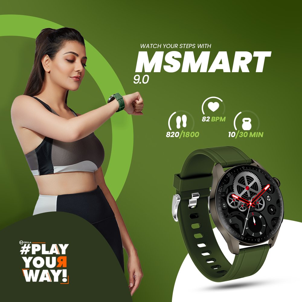 Mobilla0fficial's tweet photo. Aap toh apne health ka khayal rakhte nahi ho, toh hume hi rakhna hoga na. HAR Pal Ke Liye
.
.
#mobilla #harpalkeliye #mobileaccessories #msmart9.0 #smartwatch #gadgets #playyourway #kajalaggarwal #kajal #aggarwal https://t.co/3hdppIZqvY