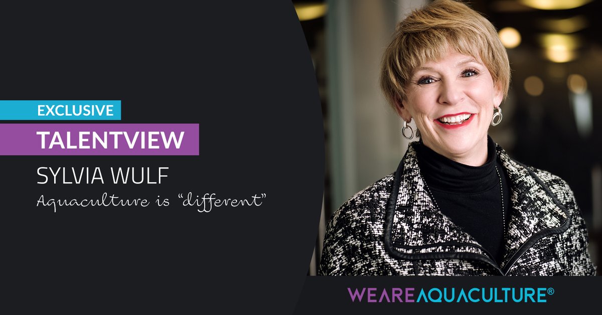 WEAREAQUAC's tweet photo. π©βπ Today's #TalentView is Sylvia Wulf!
The CEO of @AquaBountyFarms is convinced that her company can do a lot to feed the world by transforming #aquaculture with technology.
https://t.co/m36Ky2PqpC
#storytelling #weareaquaculture https://t.co/Ufkz5BhKNj
