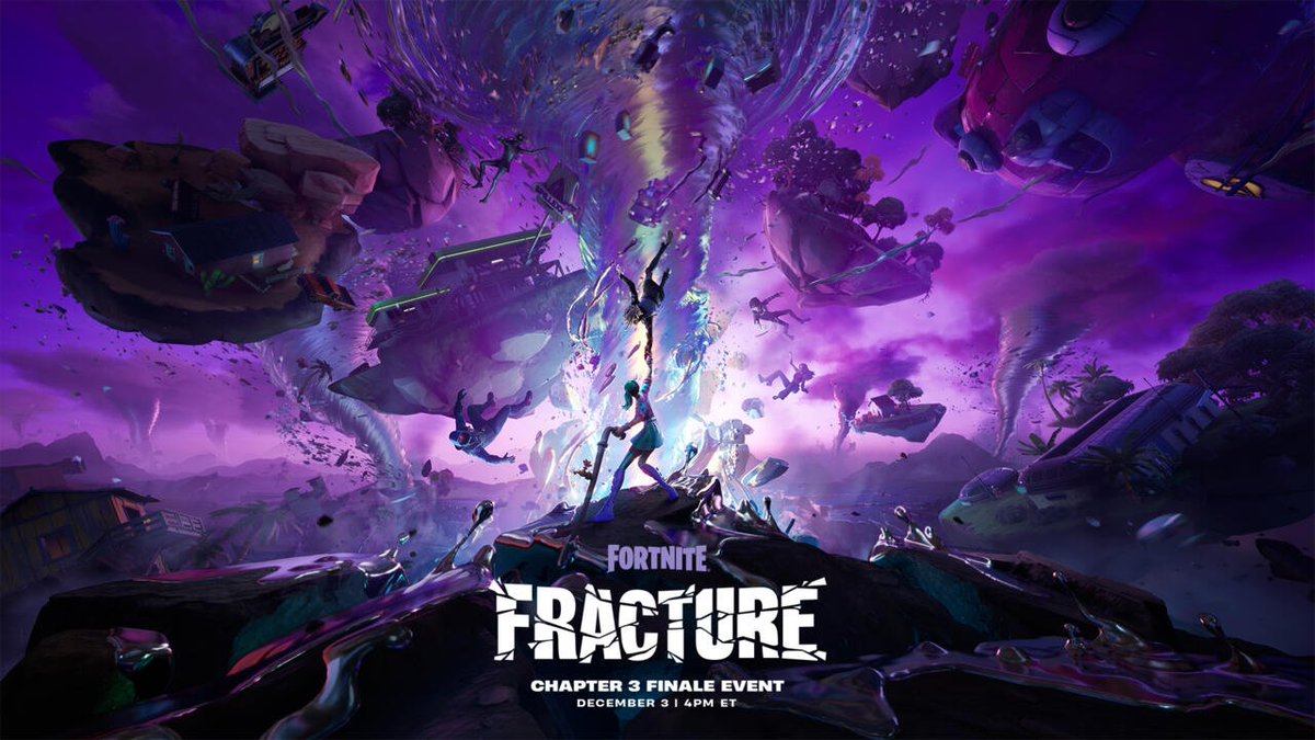 yenjames16's tweet photo. Fortnite Fracture Chapter 3 Finale Event Start Time Revealed Alongside New Multiplayer Feature
#FortniteChapter3Season4 #Fortnite #GamingNews https://t.co/Ro3iUPkRSA