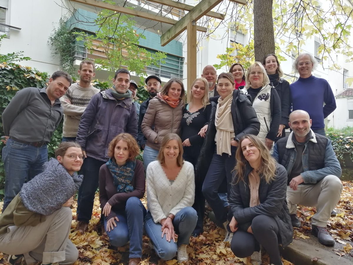 On my way back to Ulm after another interesting and thought-provoking meeting with the #Tuto3-PAT group in beautiful Lyon discussing and learning from each other. 🤗 Many thanks to our wonderful hosts from espairs! 📸 credits: @Leethique #peersupport #mentalhealth #ErasmusPlus