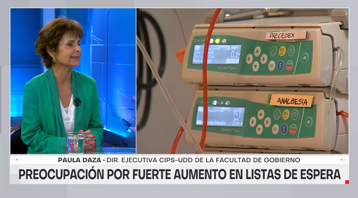 CIPS_UDD's tweet photo. ¡AHORA! 

Nuestra directora ejecutiva, @pdazan, en entrevista con @24HorasTVN para hablar sobre el informe sobre retrasos de GES en cáncer. 

Mira el informe completo, aquí https://t.co/nSpqYSpypH https://t.co/JtbQV9QzUE