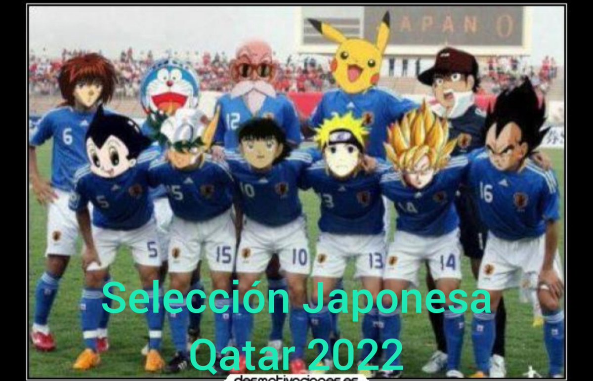 Así saldrá la selección Japonesa vs Alemania... <a href="/shebelut/">REY DE LA GAMBETA</a> <a href="/ricardoicaza7/">Ricardo Icaza</a>